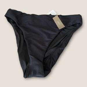 Black bikini bottom various sizes, NWT
